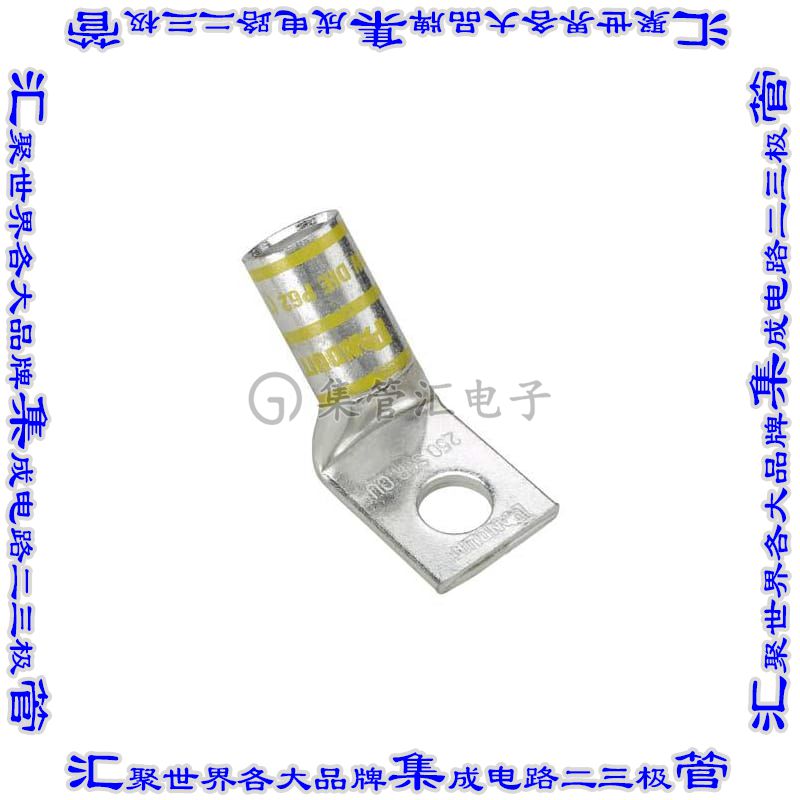 LCA250-12H-X 接插件连接器CONN TERM RECT TONG 250 MCM #1/2
