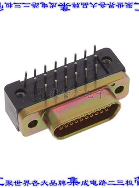 MDM-21SCBR-TL56 连接器21POS插座母插口2排D-TYPE型面板安装通孔