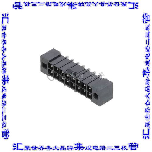 IPBT-108-H1-T-D-GP 针座连接器16POS接头2排4.2mm公形插针通孔直