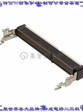 2-2013311-1 接插件连接器CONN SKT SODIMM 204POS SMD REV