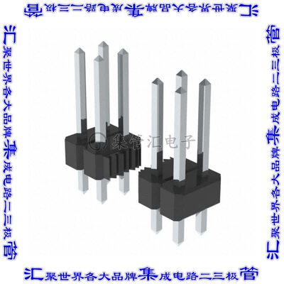 PEC14DFAN 针座连接器28POS分离式2排2.54mm公形插针通孔直针锡