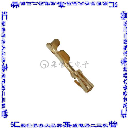 87666-2 连接器触点触头插口22-26AWG压接镀金