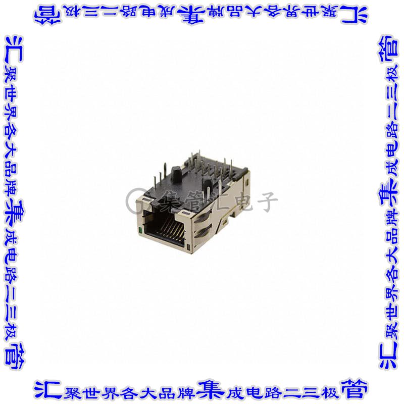 MTJ-88AGX1-FS-PG-VL38-M368C 接插件连接器MODULAR JACK, SHIELD