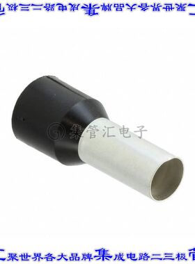 3-966292-3 接插件连接器CONN FERRULE 3AWG BLACK