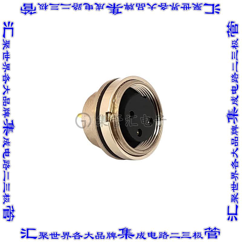 PXMBNI16RPF12ASCM16 圆形连接器12POS插头母插口焊杯镀金面板安