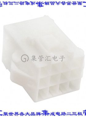 177913-1 矩形连接器外壳12POS插座3排3.96mm公形引脚天然色面板