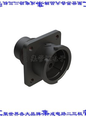 FLS014N7P03-PM 圆形连接器7POS插座外壳用于公插针黑色面板安装