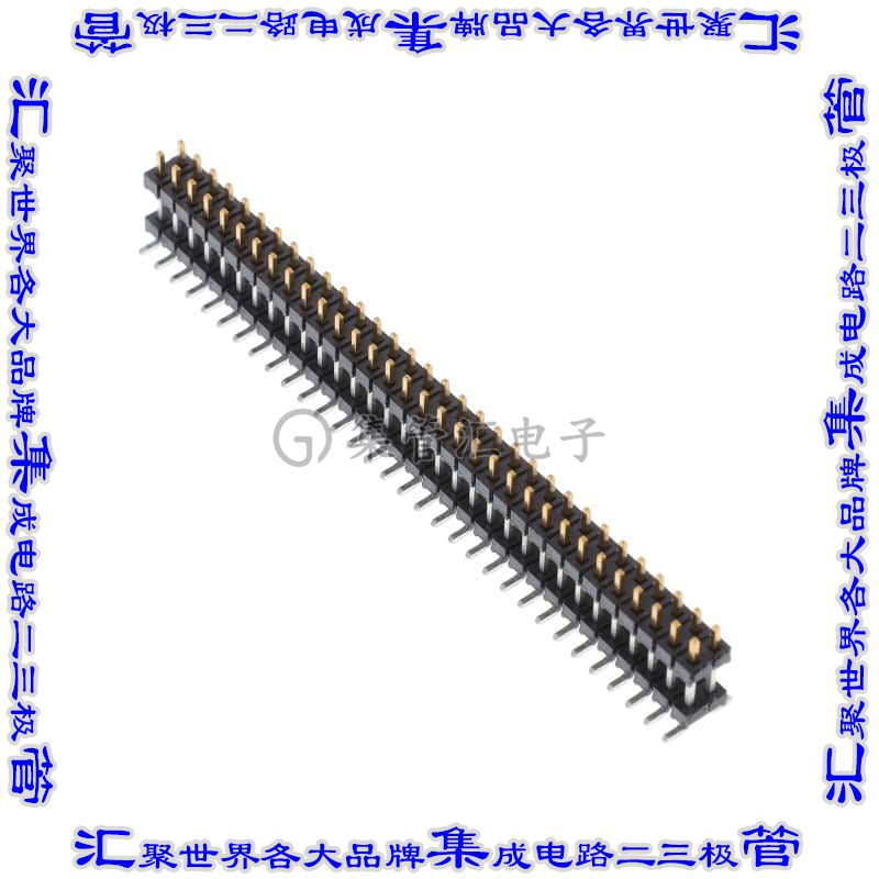 TW-32-09-L-D-294-SM-P 连接器64POS针座间隔柱2排2mm表面贴装镀