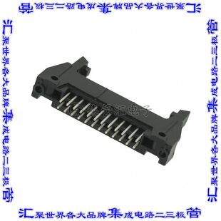 N3627 针座连接器24POS接头2排2.54mm公形插针通孔直针镀 6302RB