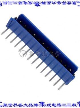 76382-314LF 针座连接器14POS接头2.54mm公形插针通孔直角镀金