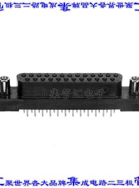 5745078-4 连接器25POS插座母插口2排D-Sub通孔