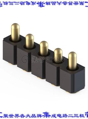 811-22-005-30-022101 弹簧式连接器5POS活塞型2.54mm表面贴装镀