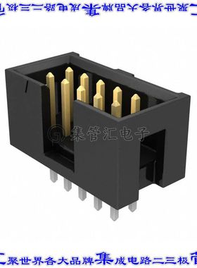 TST-105-02-S-D 针座连接器10POS接头2排2.54mm公形插针通孔直针