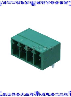 OSTOQ041251 端子块连接器4POS接头公引脚带罩3.5mm90DEG焊接