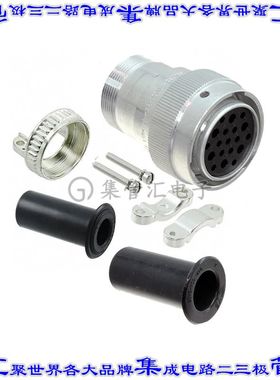 HD36-24-19SE-059 圆形连接器19POS插头外壳用于母插口银色自由悬