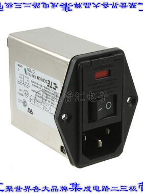 PE0S0DM6E 电源接入连接器3POS插座公插片模块IEC320-C14面板安装