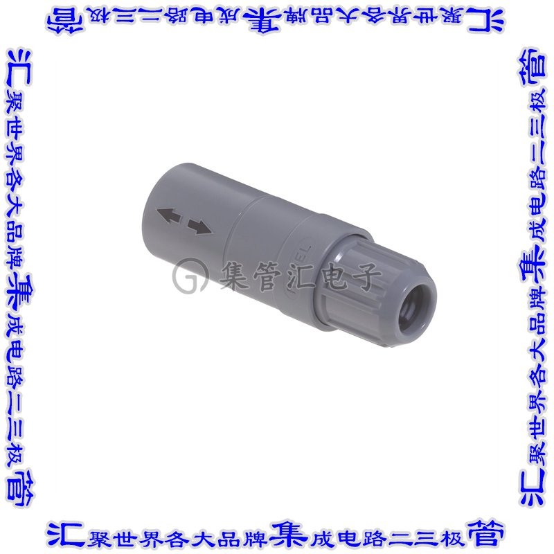PRG.M0.2GL.LC65G 圆形连接器2POS插座母插口焊杯镀金自由悬挂