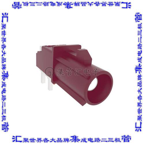 FA1-NDRP-PCB-8A 同轴连接器SMB插头公引脚焊接50欧姆通孔直角