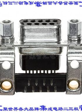 5747020-1 连接器9POS插座母插口2排D-Sub通孔直角