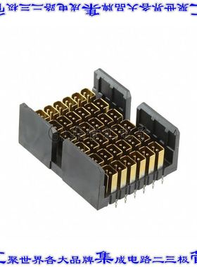 2180826-2 背板连接器72POS接头公引脚6排4.5mm通孔黑色