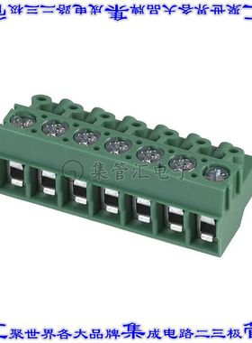 1934913 端子块连接器7POS无罩接头的插头5mm绿色自由悬挂