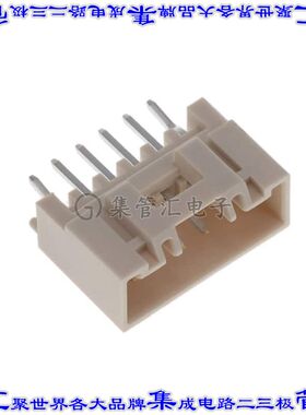 557550619 0557550619针座连接器6POS接头2mm公形插针通孔直针锡