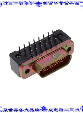 MDM-21SCBR-T 连接器21POS插座母插口2排D-TYPE型面板安装通孔直