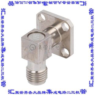 SF2960-6001 同轴连接器SMA插孔母形插口焊杯50欧姆面板安装直角