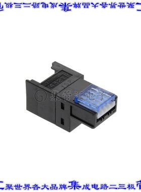37C04-2165-000 FL 矩形连接器8POS插口2排2mm母插口黑色IDC自由