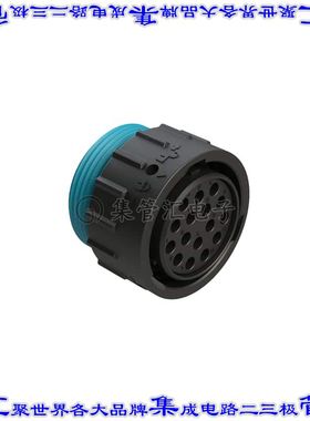 AHDP06-24-16SR-WTA 圆形连接器16POS插头外壳用于母插口黑色自由