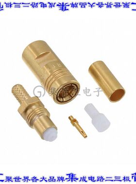 R114075000 同轴连接器SMB插头母形插口压接50欧姆自由悬挂