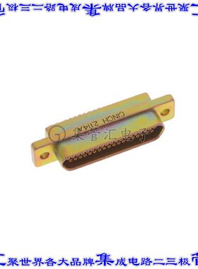 DCCM37SSB 连接器37POS插座母插口2排D-TYPE型面板安装