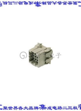 1419100000 矩形连接器外壳36POS插头4排5mm公形引脚灰色自由悬挂