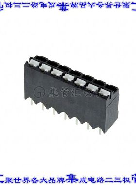 1823353 线对板连接器7POS接线端子3.81mm通孔垂直带板
