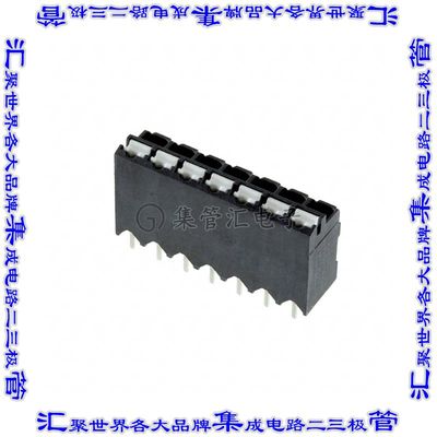 1823353 线对板连接器7POS接线端子3.81mm通孔垂直带板