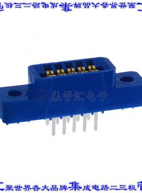 EBC05DRXH 卡边缘连接器10POS母头2排2.54mm蓝色镀金