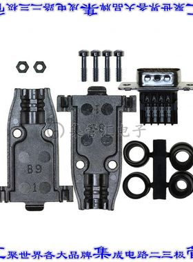 749810-7 连接器9POS插头公引脚2排D-Sub自由悬挂