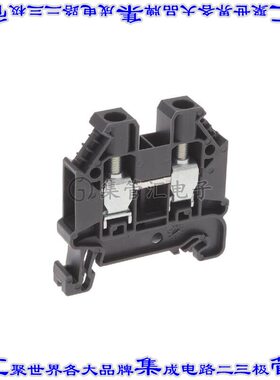 XW5T-S6.0-1.1-1 端子块连接器2POS馈通式8.0mm灰色8-24AWG