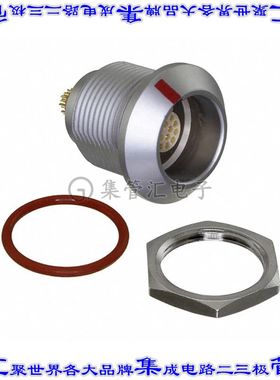 FLKC-16EGFS-GCP-001 圆形连接器16POS插座母插口焊杯镀金面板安