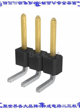 77315-118-03LF 针座连接器3POS分离式2.54mm公形插针通孔直角镀