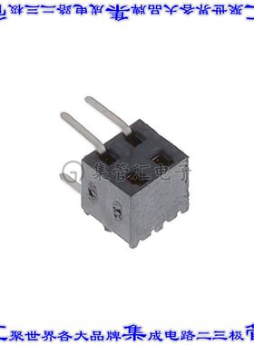 MMS-102-01-F-DH 针座连接器4POS插座2排2mm母形插口通孔直角镀金