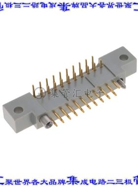 WTB20PR7J 背板连接器20POS插头公引脚2排2.54mm通孔直角