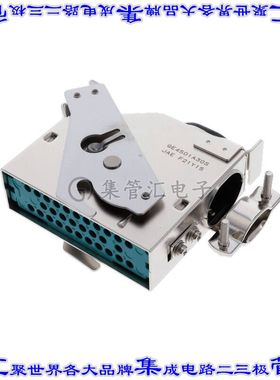 QE4501A30S-F0 矩形连接器外壳30POS插头3排母形插口绿色自由悬挂