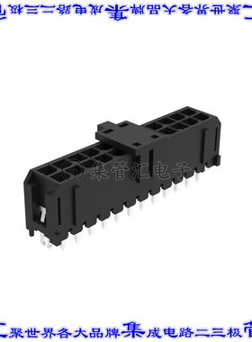 G88MP241028CREU 针座连接器24POS接头2排3mm公形插针通孔直针锡