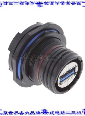 USB3FTV7SAZNF459 连接器USB-A插座9POS USB 3.0通孔