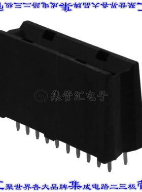 6651170-3 卡边缘连接器4(电源)母头2排12.9mm黑色镀金
