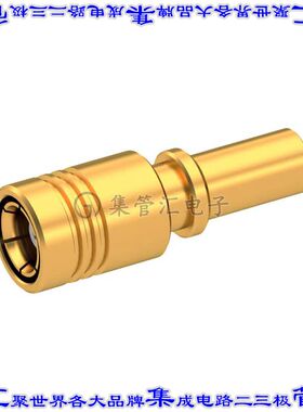 R114083000 同轴连接器SMB插头母形插口压接50欧姆自由悬挂
