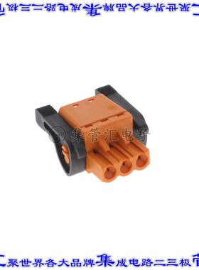 1014380000 端子块连接器3POS插头母插口5.08mm橙色自由悬挂