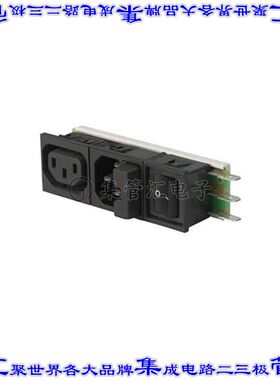 6424.0153.20 电源接入连接器3POS插座公插片模块IEC320-C14面板
