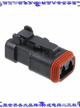 DT06-2S-CE05 矩形连接器外壳2POS插头母形插口自由悬挂